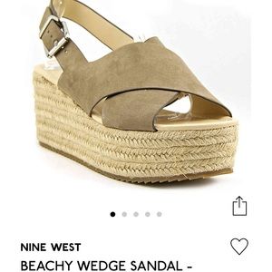 Nine West Beachy Wedge Sandal